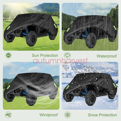Dustproof All Weather General For Polaris RZR XP 4 Turbo S4 UTV Storage Cover