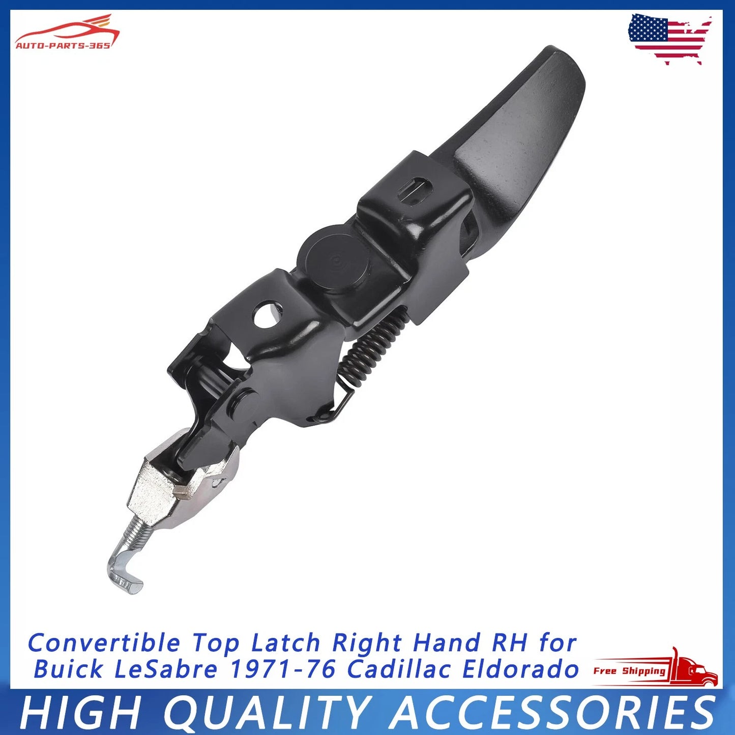 Convertible Top Latch Right Hand RH for Buick LeSabre 71-75 Cadillac Eldorado