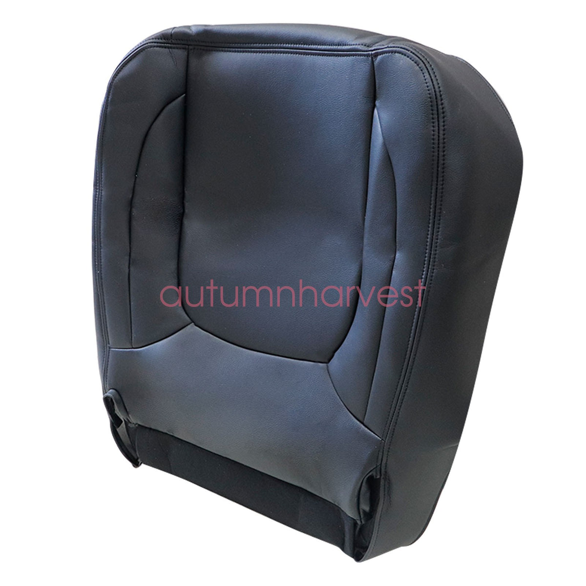 Driver Passenger Bottom Seat Cover Fits 2004 2005 Dodge Ram 1500 2500 3500 Black