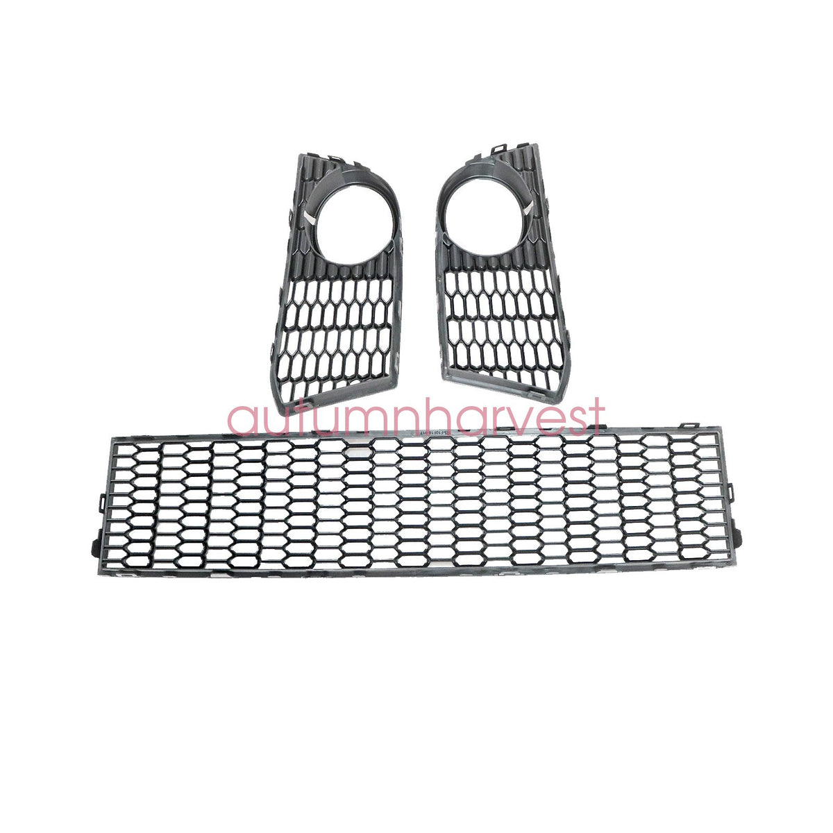 Front Bumper Grill Center Left Right Fit BMW 5 (F10 / F11) M Package 2010-2013