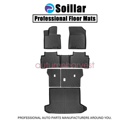 Floor Mats Trunk Cargo Liners TPE All Weather For 2022-2025 Hyundai Tucson NEW