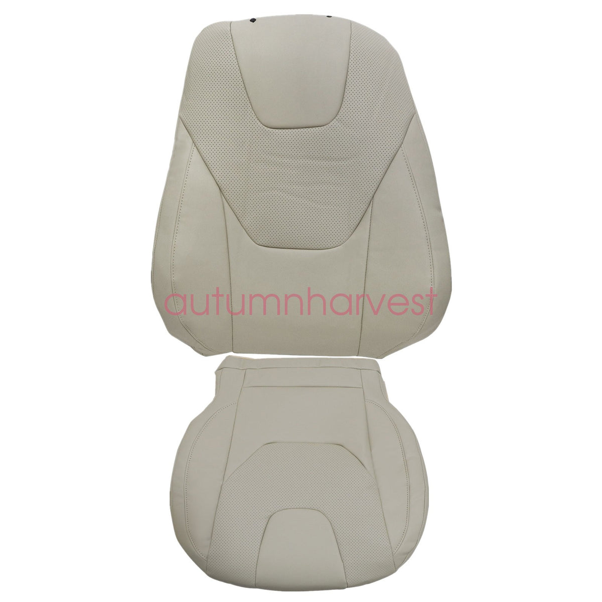 Driver Bottom-Top Replacement Seat Cover Tan For 2013-2017 Ford Fusion Titanium