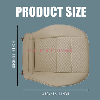 2PCS For 2008-2015 Mercedes Benz GLK 250 350 Both side Bottom Seat Cover Ivory