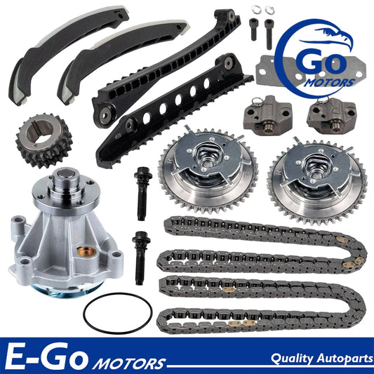 Water Pump Timing Chain Kit Sprocket For Ford Econoline Excursion Lincoln Mark