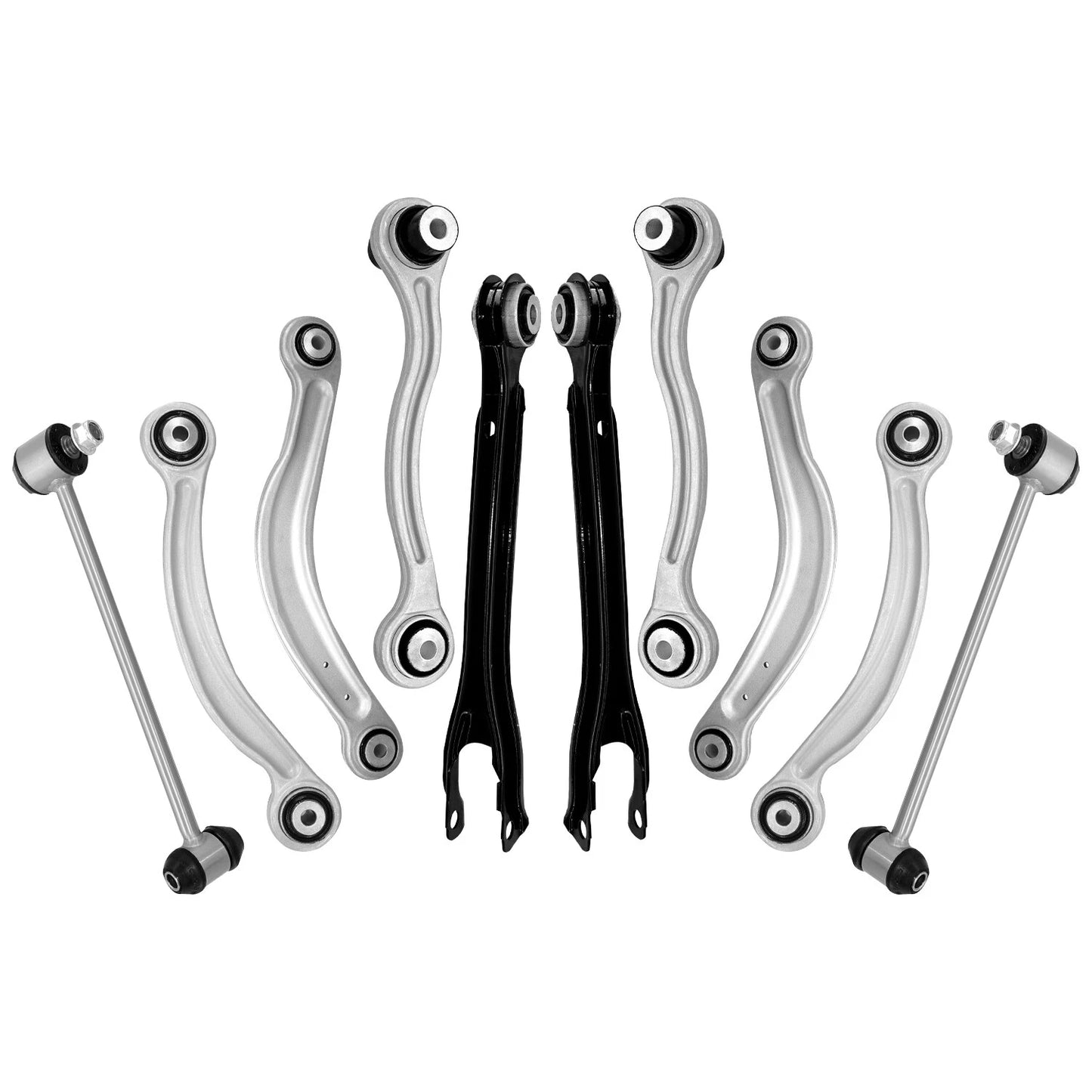 For Mercedes-Benz C300 Rear Control Arm W/ Bushing Suspension Kit 2043503006