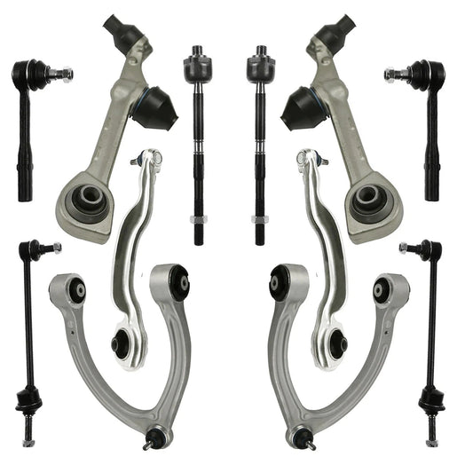 12X Front Control Arm Sway Bar Link Tie Rod For Mercedes Benz W221 S400 S550