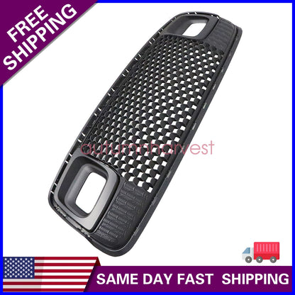 Fit For 2017-2021 Jeep Compass Black Front Bumper Lower Bottom Grille