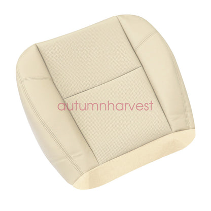 Fits 2009-2014 Cadillac Escalade Leather Seat Cover Driver Bottom & Top Tan
