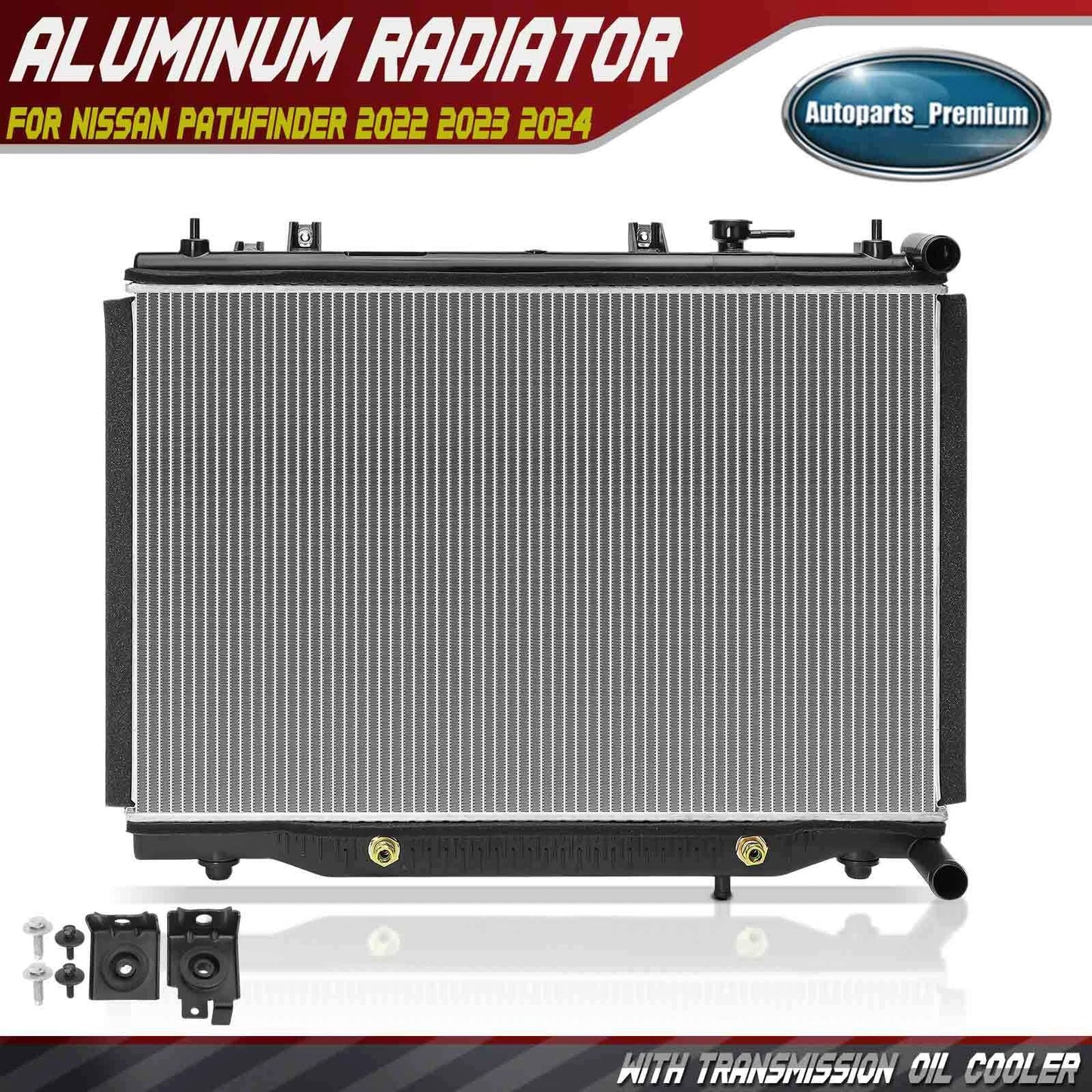 Fits For Nissan Pathfinder new Radiator with Transmission Oil Cooler 22-2024