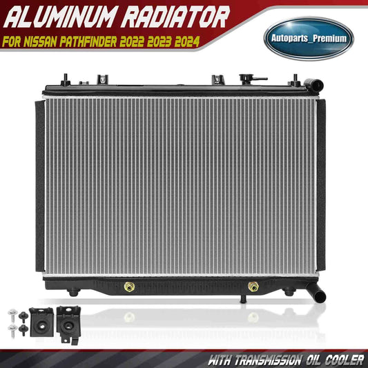 Fits For Nissan Pathfinder new Radiator with Transmission Oil Cooler 22-2024