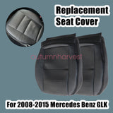 For 2008-2015 Mercedes Benz GLK 250 350 Driver Passenger Bottom Seat Cover Black
