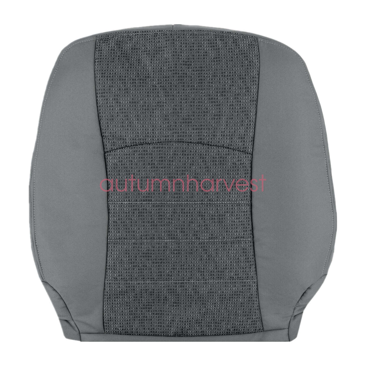 2013-18 For Dodge Ram 1500 2500 3500 SLT Driver Bottom-Top Cloth Seat Cover Gray