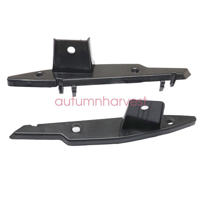 Set of 2 Bumper Face Bar Brackets Retainer Mounting Braces Lower For 2018 BMW X3
