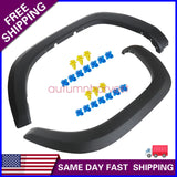 Fender Flare Trim Rear Left+Right Side Black Fits For Toyota Tacoma 2016-2023 US