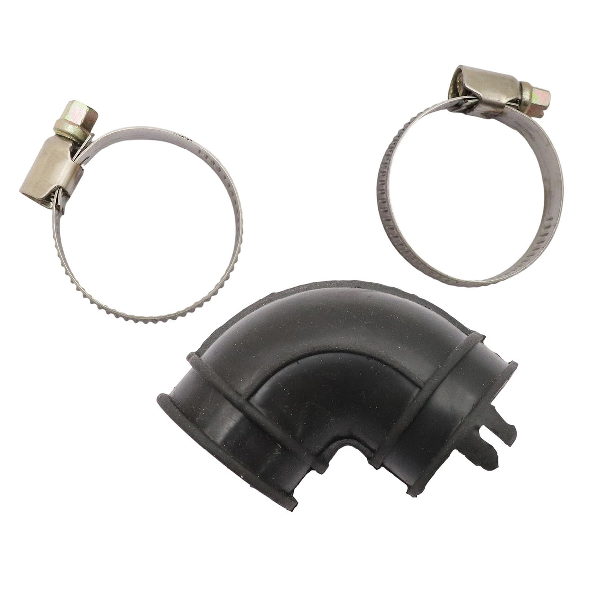 Black Elbow Hose and Clamps Kit FOR GE Dishwasher WD24X33918