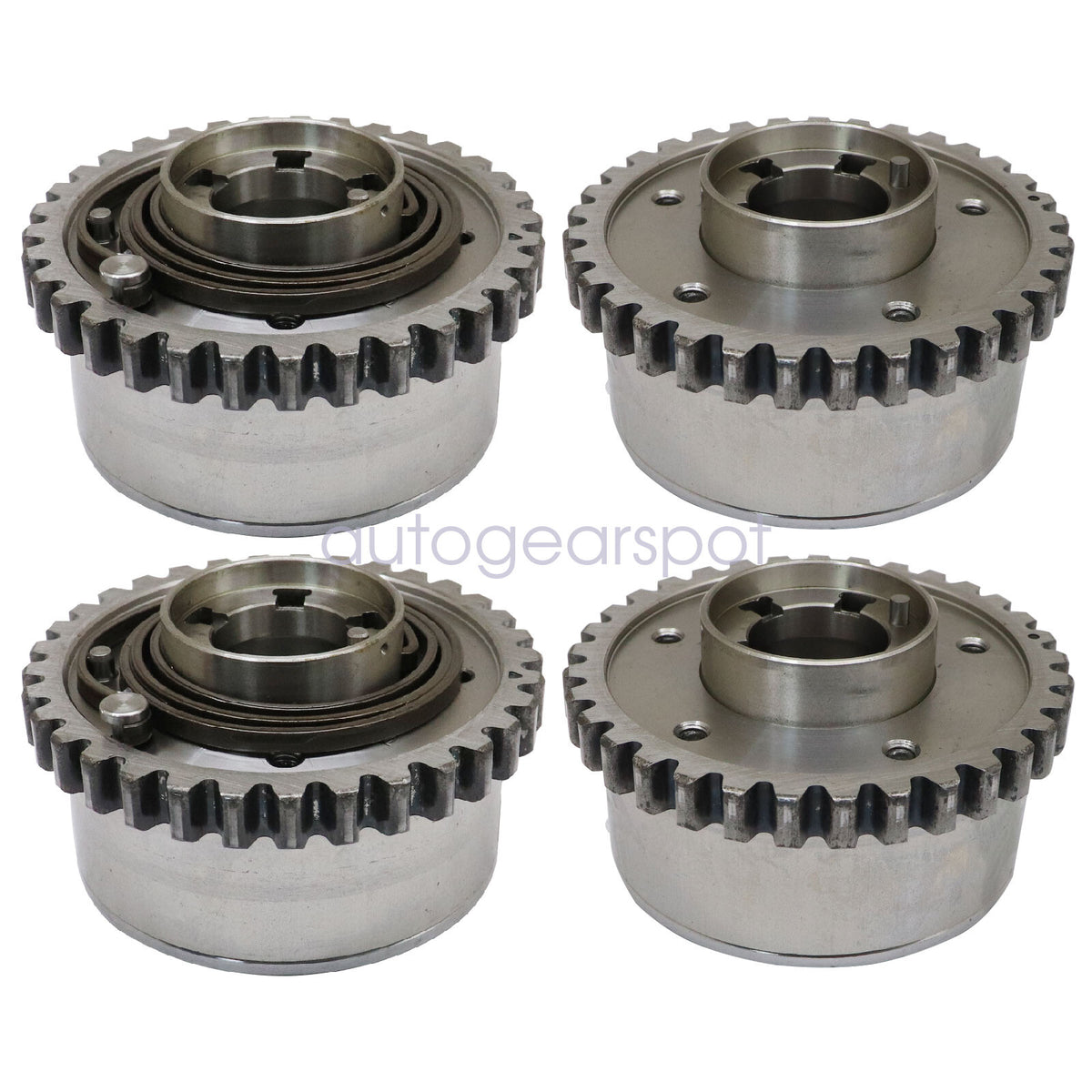 2Pc Inlet +2Pc Outlet VVT Camshaft Phasers For Maserati Ghibli Quattroporte 3.0L