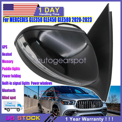 RIGHT PASSENGER MIRROR BLIND SPOT for MERCEDES GLS580 GLS450 GLS350 2020-2026
