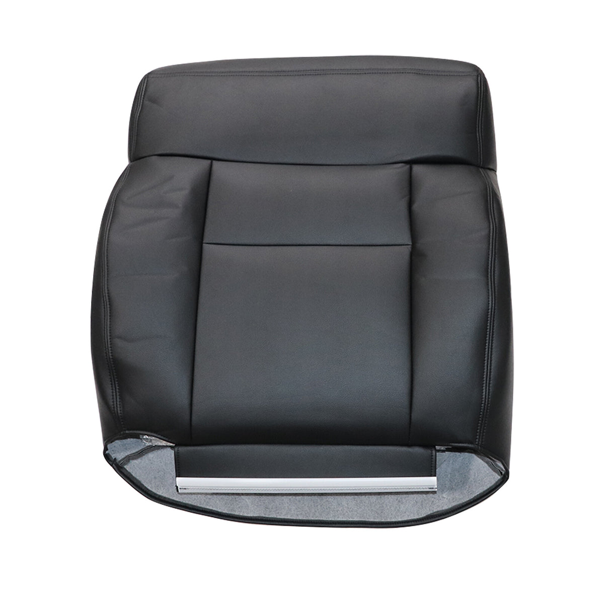 Fits For 2004 2005-2008 Ford F150 Leather Seat Cover Front Bottom & Top Black