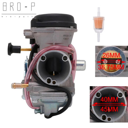 For Suzuki GN125 GS125 For Mikuni 125CC G7F4 26mm Intake Carburetor Replacement
