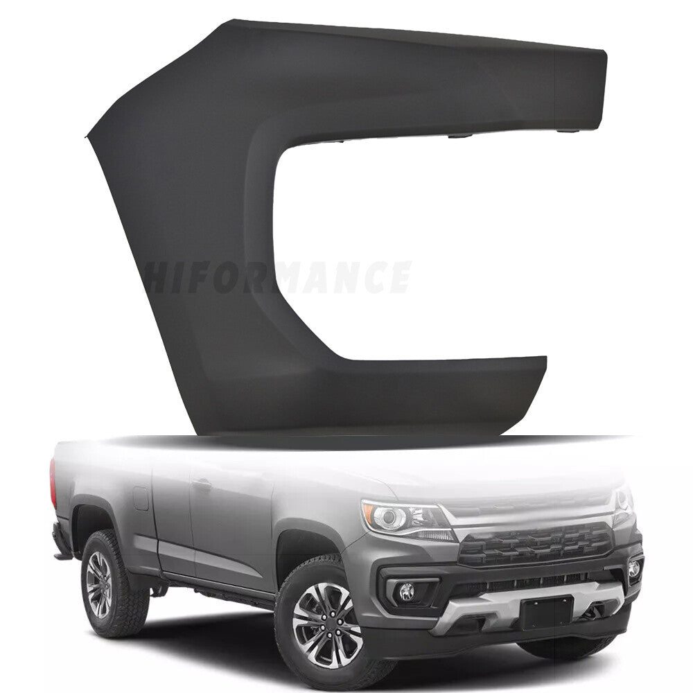 Front Right Side Upper Bumper Cover Fascia For 2021-2022 Chevy Colorado Primed