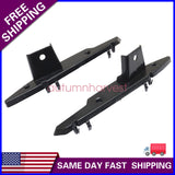Set of 2 Bumper Face Bar Brackets Retainer Mounting Braces Lower For 2018 BMW X3