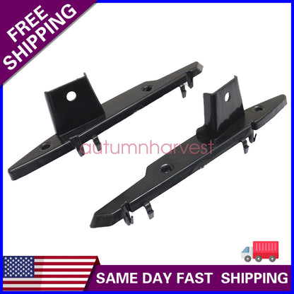 Set of 2 Bumper Face Bar Brackets Retainer Mounting Braces Lower For 2018 BMW X3