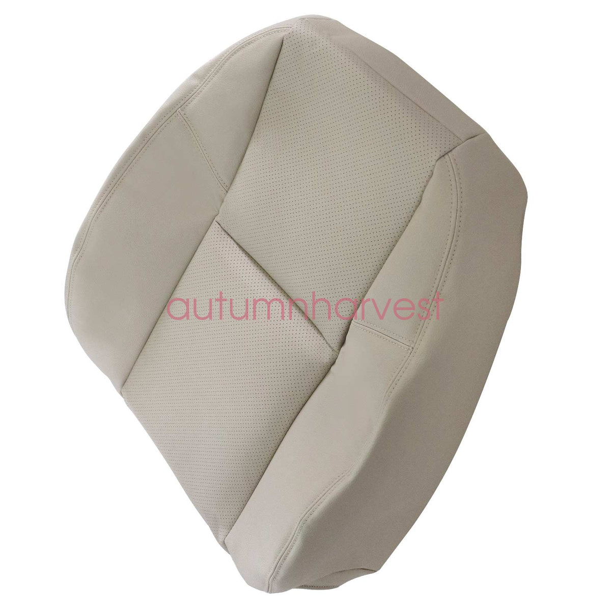 Driver Perforated Leather Seat Cover Tan For 2007-2008 Cadillac Escalade EXT ESV
