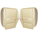 Fit For 2008-2012 Honda Accord Driver&Passenger Bottom Leather Seat Cover Beige