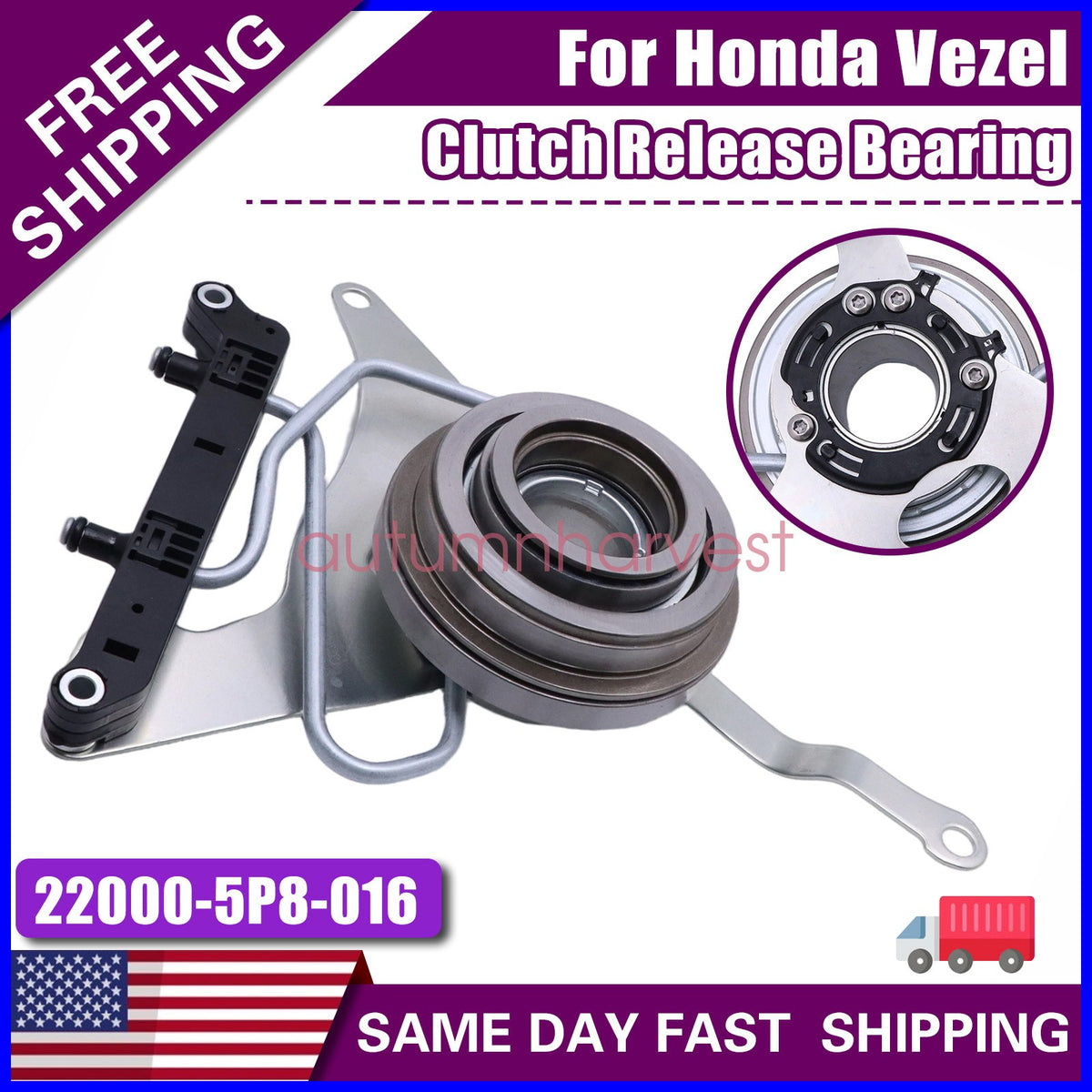 Clutch Release Bearing 22000-5P8-016 For Honda Vezel