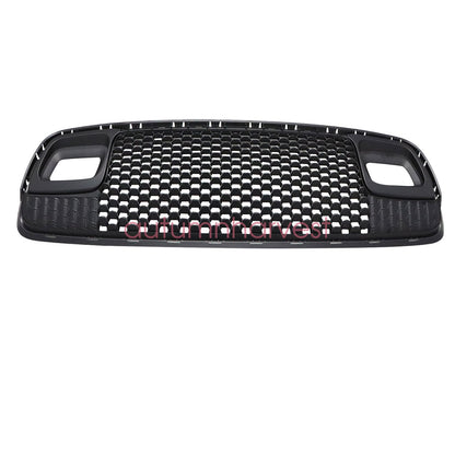 Fit For 2017-2021 Jeep Compass Black Front Bumper Lower Bottom Grille