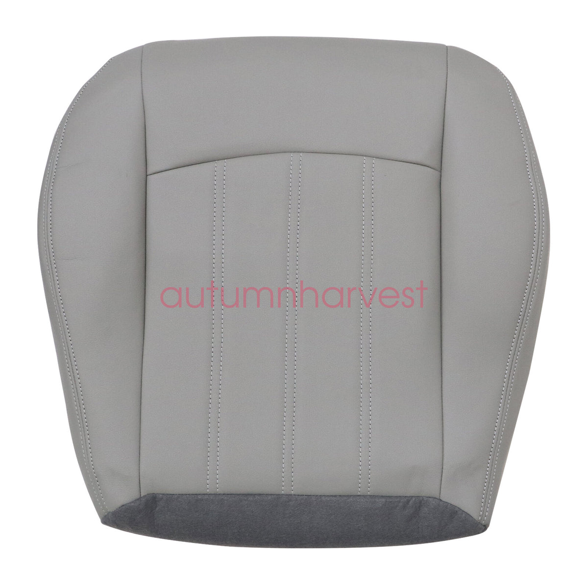 FITS 2005-2010 Chrysler 300C Touring Driver Side Bottom & Top Seat Cover Gray