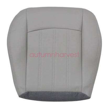 FITS 2005-2010 Chrysler 300C Touring Driver Side Bottom & Top Seat Cover Gray