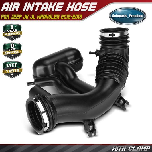 For 2012-2018 Jeep Wrangler JK Engine Air Cleaner Intake Hose Duct New 4627065AD