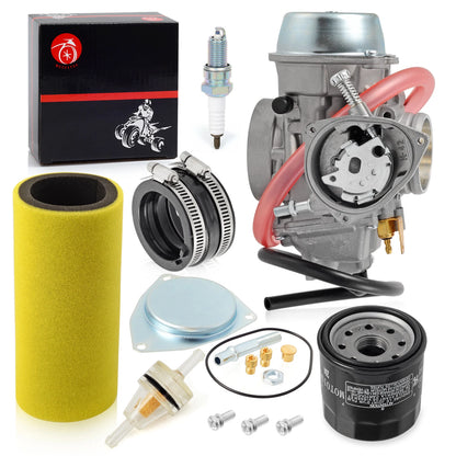 NEW Carburetor Carb With Kit For 2004-2007 Yamaha Rhino 660 YXR660F 4-Stroke ATV