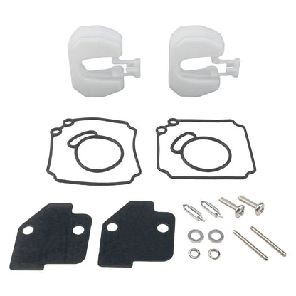 Two Cylinder 2-Stroke Carburetor Repair Set 6L2-W0093-00-00 Fits Yamaha 20 25HP