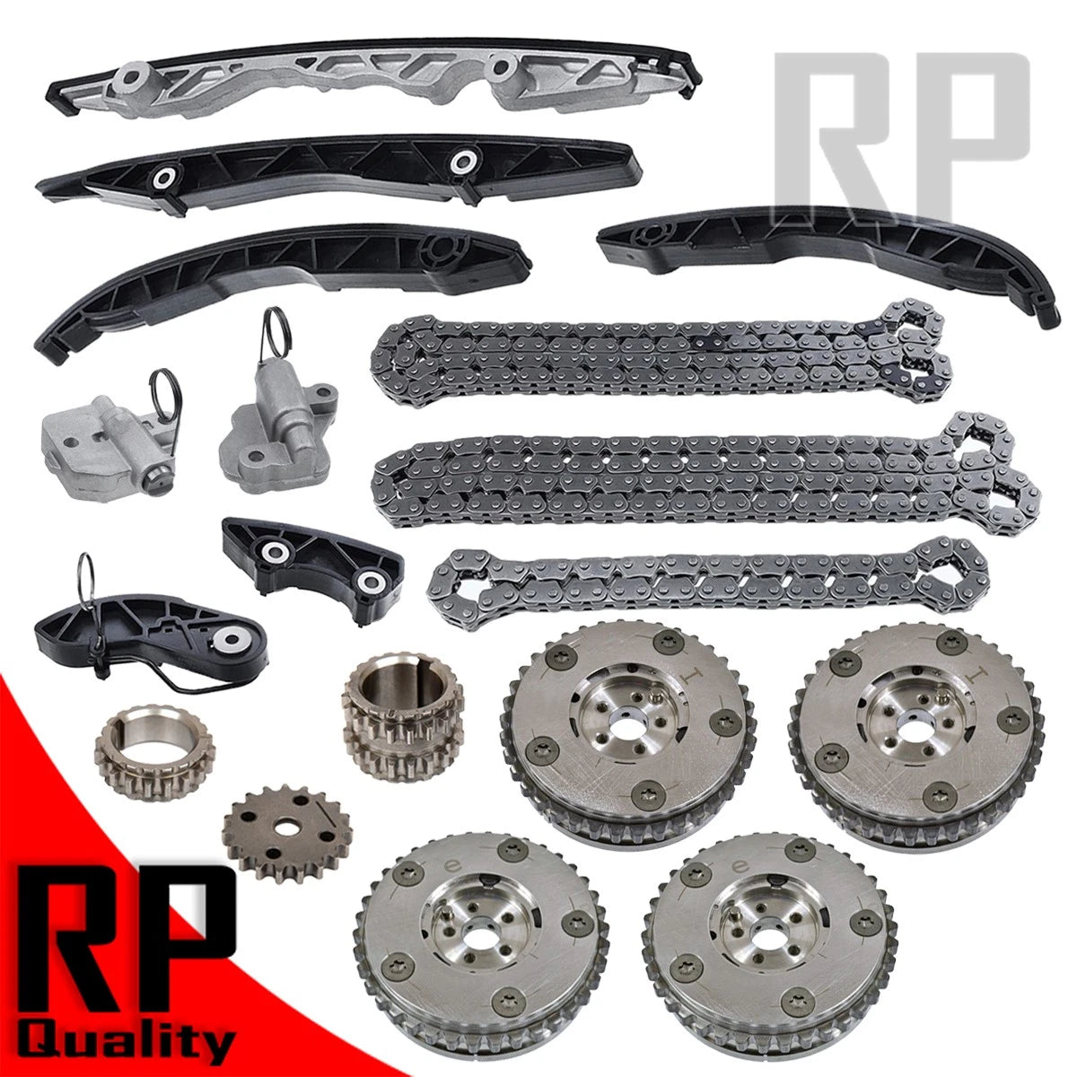 Timing Chain Kit Sprocket For Ford F-150 Edge Fusion Lincoln Continental MKX