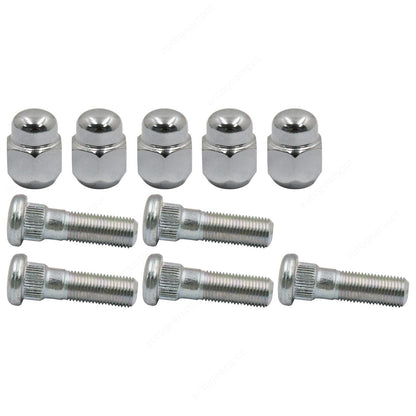 Wheel Hub Bolt Stud & Nut Set 28171AJ000 For Subaru 1987-2025
