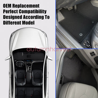 2013 2014 2015 2016 2017 For Nissan Armada Infiniti QX56 QX80 Floor Mats Velour
