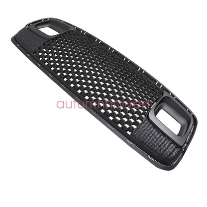 Fit For 2017-2021 Jeep Compass Black Front Bumper Lower Bottom Grille