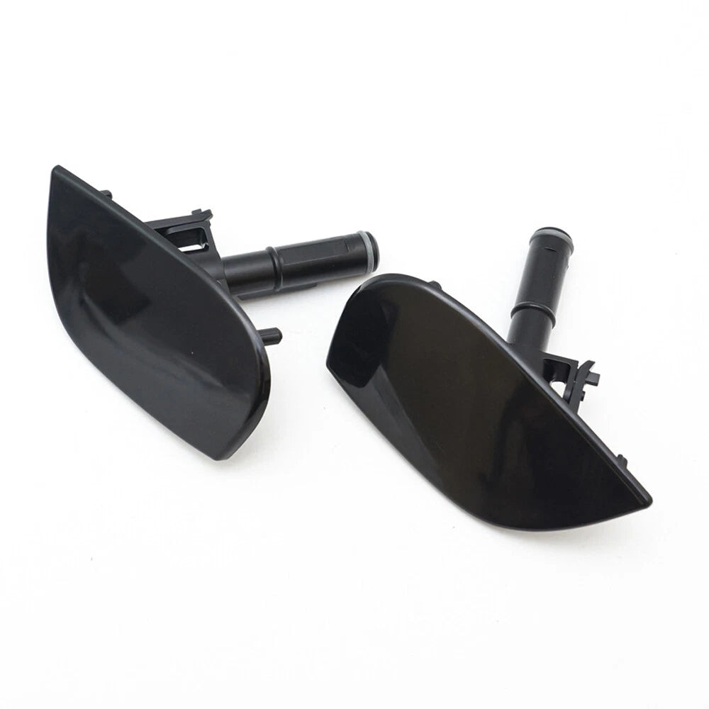 1Pair Headlight Washer Spray Nozzle Cover Cap Fit For Porsche Macan 2015-2018