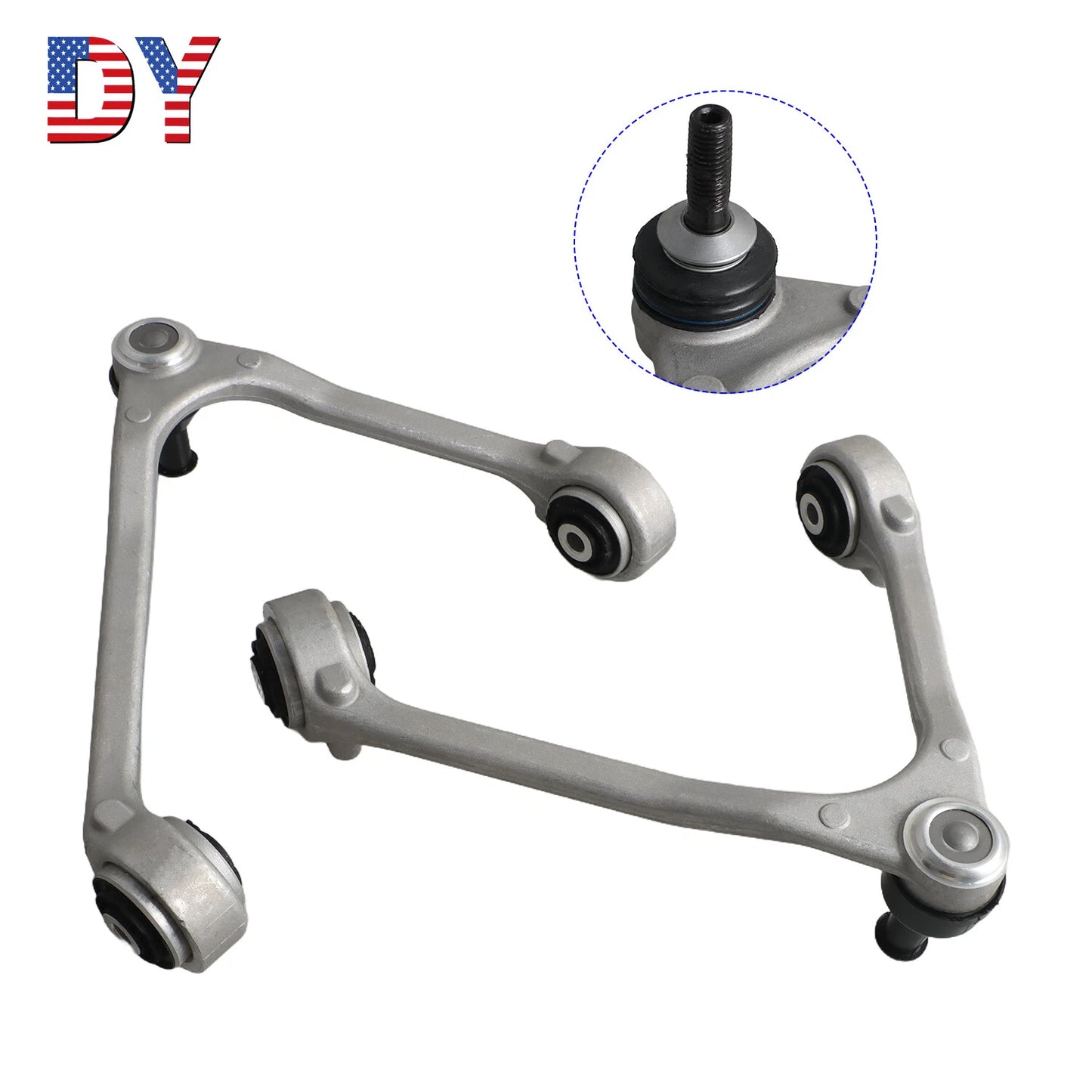 New 1 Pair Front Upper Control Arm Ball Joint Assembly For Jaguar S-Type XF XK