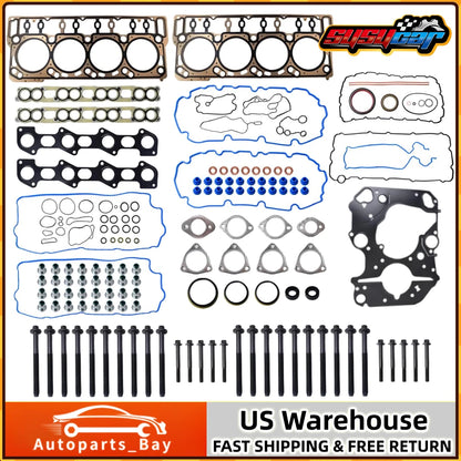 Full Gasket Set w/Bolts For 2008-10 Powerstroke Diesel Turbo Ford F250 F350 6.4L