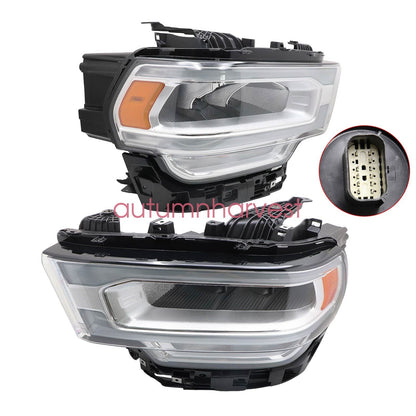 Headlight Full LED w/ Reflector Type For 2019 2020-2024 Ram 2500 3500 Left&Right