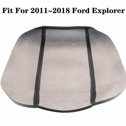 For 2011 2012 2013 Ford Explorer Black Leather Center Console Lid Armrest Cover
