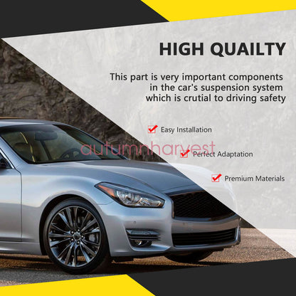 Front Lower Control Arm L+R Kit Fits 2011-2019 Infiniti Q70 Q70L M37 M56 FWD