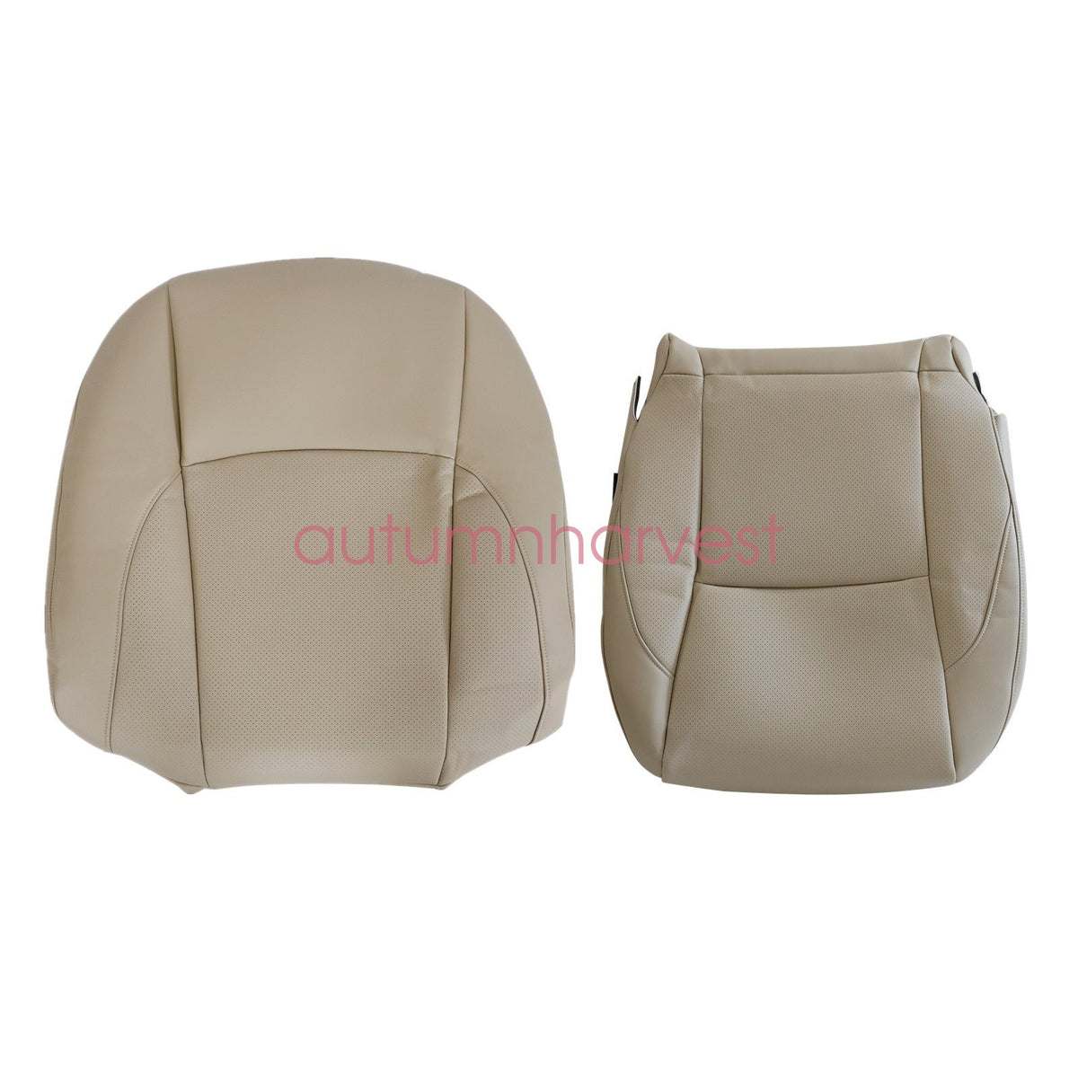 For 2007-2012 Lexus ES350 Driver Bottom & Lean Back Replacement Seat Cover TAN
