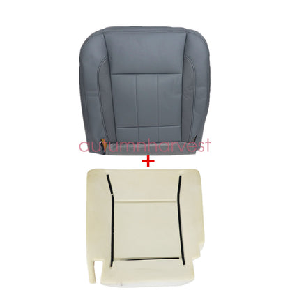 For 2006-2009 Dodge Ram 1500 2500 3500 Driver Bottom Seat Cover & Foam Cushion