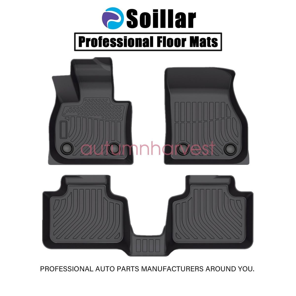 Floor Mats Liners 3D TPE For 2025 Mini Countryman (Not For SE/Electric Models)