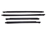 For Toyota 4Runner 96-02 Door Belt Molding Set of 4 Front Rear Left Right