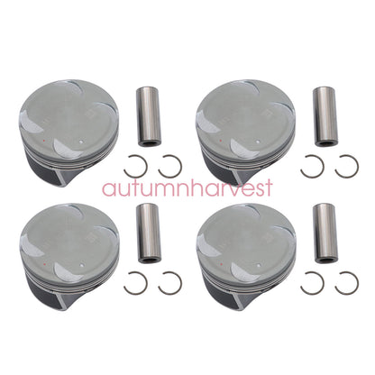 Standard size Complete Piston Set Fit For 2011-2016 Kia Forte 1.8L L4 DOHC 16v